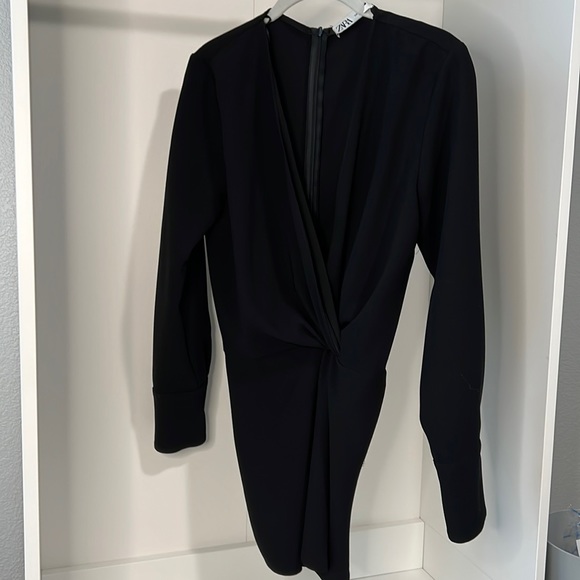 Zara Tops - New no tags Asymmetrical Zara Top- Black size S